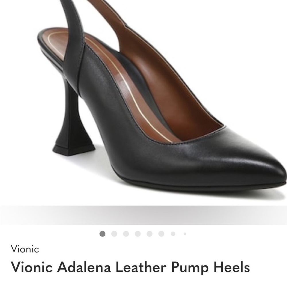 Vionic Black Sling‑Back Pointed Toe Pump - image 2